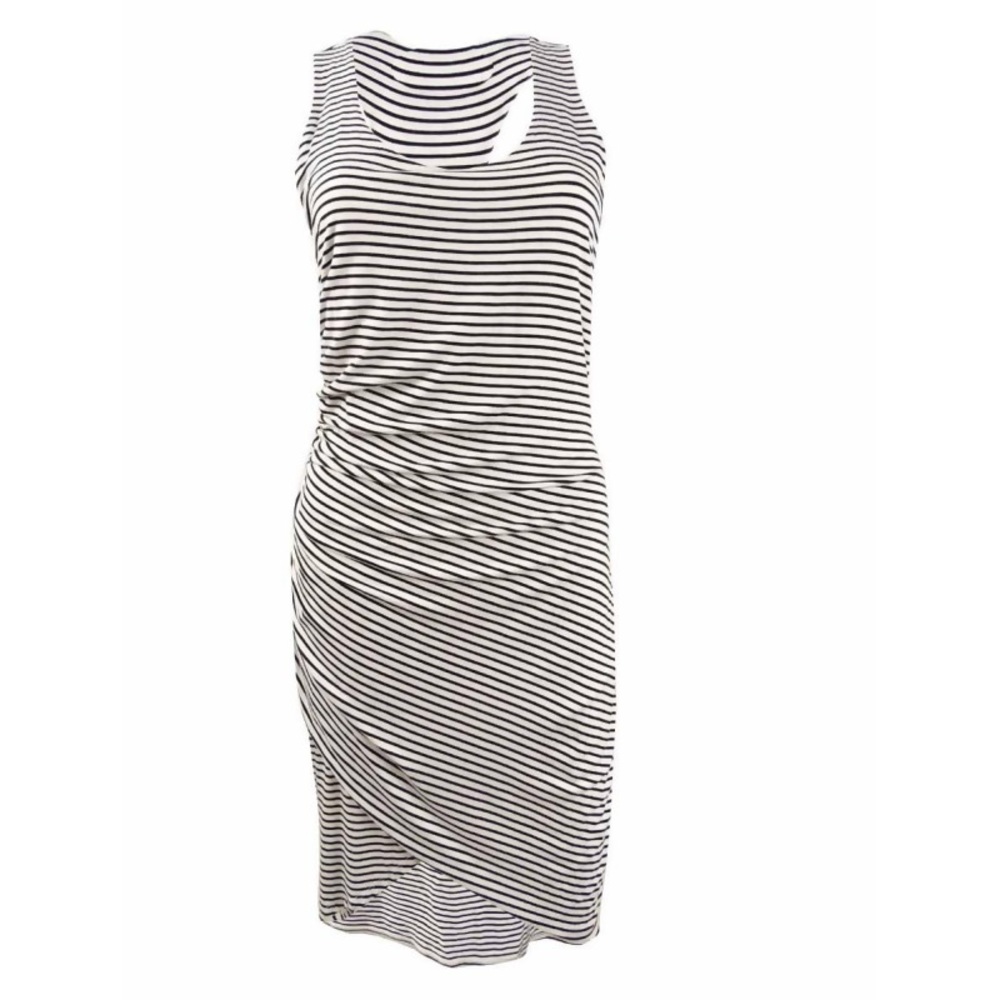 Bar III Racerback Tank Dress, Tulip Hem, L, NWOT